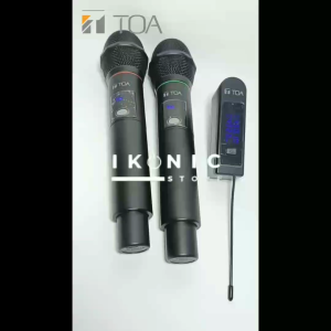 IKONIC MIC Wireless Professional UHF Digital Z-WS-100H-AS: Mikrofon Karaoke Tanpa Kabel