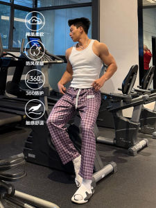 กางเกงขายาวทรงตรงลำลองสไตล์อเมริกันสำหรับฝึกซ้อม วิ่ง บาสเก็ตบอล ปีนเขา ฤดูใบไม้ร่วง/ฤดูหนาว กางเกงขายาวทรงตรงสำหรับวัยรุ่น