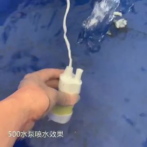 1000L/H DC 12V Submersible Water Pump High Flow Three-wire Water Pump for Motorhome Camper Pond Aquarium