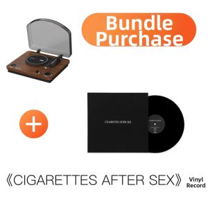 Syitren | Bluetooth Vintage Wood Record Player Decor