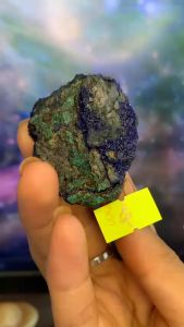 Viên đá khoáng vật Azurite Machalite MAgic tự nhiên năng lượng Vũ trụ 4