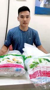 [Rẻ vô địch] 100 TÚI BAO TRÁI CÂY MƯỚP - BẦU - BÍ XANH CHUYÊN DỤNG - VẢI KHÔNG DỆT MIỆNG RÚT TÚI TIỆN LỢI