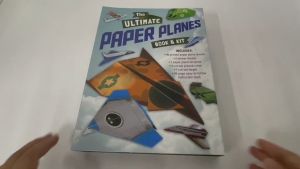 The Ultimate Paper Planes Book & Kit for Kids with 40 Aircraft Sheets & 4 Cut-out Ground Crew & a Target Practice & Book