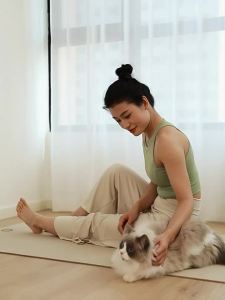 TPE Wide Thick Anti-slip Jump Rope Silent Shock Absorption Yoga Mat