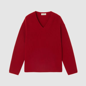 ICICLE | Winter Cashmere Pullover Red Knitwear