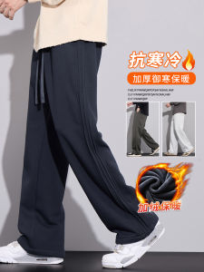 Loose Straight Leg Casual Trousers Mens Summer 2025 American Style Versatile Wide Leg Long Pants Spring Autumn New Fashion