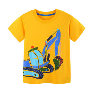 Jumping Meters | Jumping Meters Rocket Short Sleeve T-Shirt 2-7T Educational Summer Costume Top for Kids Boys Girls Toddler Educational Clothing