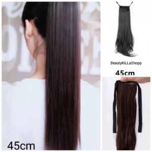 HAIR PONYTAIL 45 CM Rambut asli original