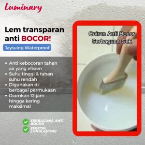 Jaysuing Lem Transparan Anti Bocor Keramik Kamar Mandi Kolam Waterproof Glue Sealant Aquaproof Tahan Lama