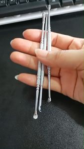 ไม้แคะหูStanless สวยเงางาม ที่แคะหู ชุดไม้แคะหูสแตนเลส แคะหูเกลียวขนาดกระทัดรัด ไม่เป็นสนิม มี2 แบบ งานดีสวยเงางามไม่เป็นสนิม ไม้แคะหูเกลียวหมุน 360 องศาหมุนขี้หูออกได้ดี ร้านไทย พร้อมส่ง SKND