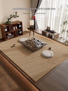 JINGZHIQIN | Thảm Lót Sàn Dễ Chăm Sóc Tương Tự Sisal Nhật Bản