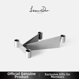 LAMOME DECO | Luxurious Modern Stainless Candlestick Decorations
