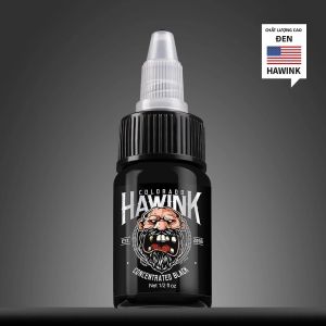 Mực Xăm Chuyên Nghiệp DIY Màu Đen Đậm Đặc Dùng Cho Thực Hành Vẽ Body Art Nhiều Kích Cỡ 15ML/30ML/120ML/200ML/240ML