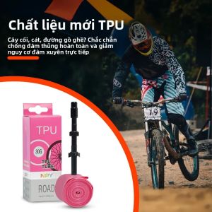 NPY Siêu Nhẹ TPU Xe Đạp Đường Bộ Ống Bên Trong 700x23-32c Có Thể Tháo Rời Van Pháp Chống Đâm Thủng Hợp Kim Nhôm Lốp Xe Đạp