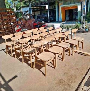 Kursi cafe kursi ropan kayu jati
