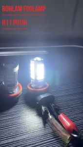 Bolamp Led Foglamp Bolam Lampu Kabut LED H11/H16 Flash Non Flash Bolamp Lampu Bumper