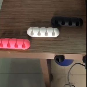 Klip Penahan Kabel / Klip Pengatur Kabel / 5 Lubang Multifungsi