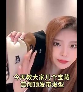 Korean Style Cool Ladies Casual Sports Headband & Knitted Stretchable Hair Band