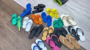 รองเท้าหูหนีบ Mu Flip Flops / BOTO 3 หู รองเท้าแตะ รองเท้าฟองน้ำ สบาย Rubber Foam #1 ในไทย 3 หู แต่สองในส่วนต่าง หูหนีบ หู ฟองน้ำ