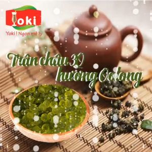 Trân châu 3Q hương Oolong Yoki