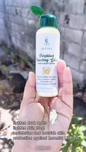 [ PUREBLOCK SPF50 BLEACHING SUNBLOCK LOTION ] Greenika SPF50 Pure Block Bleaching Lotion 10X Skin Face and Body Erases Dark Spots and Scars Fast Whitening Lotion Whitening Skin Blocks UVA UVB Sunblock Sun Block Sun Protection