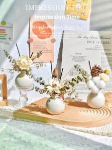 Dry Flower Indoor Aromatherapy Home Decorative Accessories Jasmine Flower Long Lasting Fragrance Essential Oil Bathroom Toilet Decoration