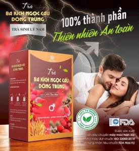 2 Hộp Trà Thảo Dược Ba Kích giúp ăn ngủ khoẻ