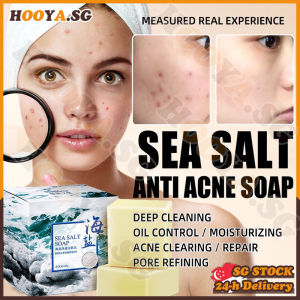 ✅𝑺𝑮 𝑺𝑻𝑶𝑪𝑲✅ Sea salt soap / Body acne soap bar / Back acne body wash / Antibacterial soap / Face soap Whitening soap / 海鹽肥皂