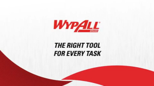 WYPALL* X80 Plus Color Coded Reusable Wiper  Quarter-Fold Cloths 1 Pack / 30 Sheets