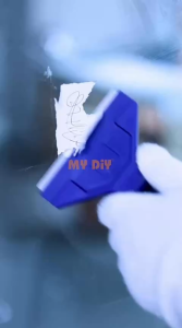 MYDIYHOMEDEPOT - SALI 19cm Window Cleaning Razor Scraper | Multipurpose Glass Sticker Paint Remover Free 5 Razor Blades