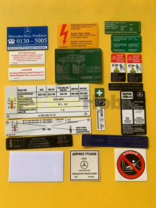 Sticker Mercedes W202 Set