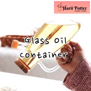 Cooking Oil Dispenser Glass Bottle Cooking Oil Container Viral Cooking Oil Bottle Dispenser 1000ml