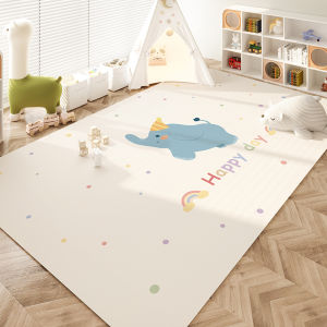 XXM | Cute Cartoon PVC Leather Wipeable Stain-Resistant Water-Repellent Carpet