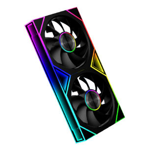 OEM LPS-240/360 Siamese Fan ARGB PC Fan PWM Silent Abyss Mirror Long Life Large Air Volume 12V Computer Case Cooling Fan
