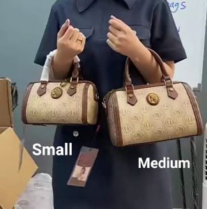 Tas GUSACHI Speedy Small Duffle Bag Wanita Cantik Kokoh Awet Branded kd 140