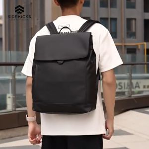 SIDE KICKS Ginza Backpack High Capacity Soft PU Laptop 15.6 Bag Men/Women Beg Galas Besar Lelaki/Perempuan 男女大容量背包