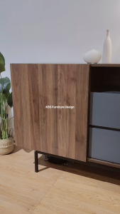 (FREE Installation+Shipping) KBS Whetsel 6FT Sideboard Cabinet / Buffet Cabinet / 2 Drawers Storage 2 Doors / mid-century modern / Classic Design / Large Storage Capacity / 180W x 40D x 80H cm