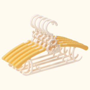 Non-Slip Adjustable Clothes Hanger for Babies And Toddlers Infant Nursery Special Use Smooth Surface No Odor Plastic Hanger