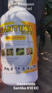 SANTIKA 610 EC Kemasan 900 ML Insektisida Pembasmi Hama Serangga Tanaman Obat Pertanian Perkebunan