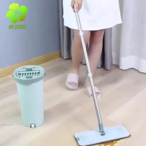 Bộ cây lau nhà tự vắt thông minh kiểu dáng Oval - Model YGGL