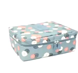 Travel Pouch Organizer Koper Sekat Tas Travel Bag Penyimpanan Kosmetik Premium Korean Style