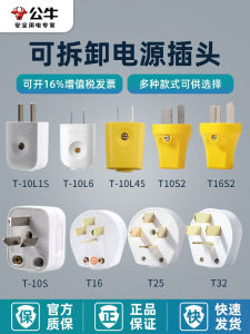 Đô Công Nghiệp Cắm Điện Có Thể Tháo Rời 10a 2 Ngạnh Tam Giác Cao Cấp Điều Hòa Không Khí Hộ Gia Đình Ổ Cắm Adapter