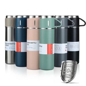 Premium 304 Stainless Steel Double Wall Vacuum Flasks Mug 500ml
