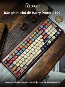 Bàn Phím Cơ Đặt Hàng Theo Yêu Cầu Chủ Đề Harry Potter 3 Chế Độ