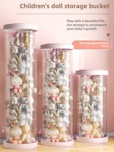 Hộp Đựng Đồ Búp Bê Bằng Nhựa Trong Suốt Có Khóa Kéo Hộp Đựng Đồ Chơi Cho Trẻ Em Chất Liệu Nhựa Xuất Xứ Trung Quốc Đại Lục