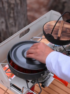 Portable Butane Gas Stove: 2-in-1 Instant Ignition 3500W with Carry Case for Camping & Picnic