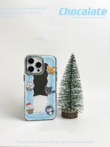 Original TXT Boyband Winter Limited Edition Mirror Phone Case Moa Support for Apple 16Promax Xiaomi 15 Huawei Pura70 Mate60 Vivo Oppo Android