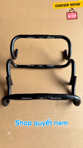 Ghi đông xe đạp FMFXTRA Road Fixed gear tay cong nhôm loại xịn kích cỡ 25.4mm 31.8mm