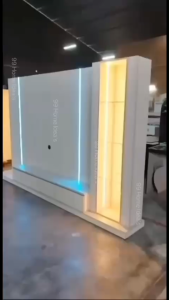 99 HOME IDEAS TV Console/TV Storage Cabinet/ TV Cabinet with LED back panel