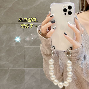 Korean Style Pearl Bracelet Oppo Renoz Phone Case Reno2z Satchel 3 Transparent 4 Drop-Resistant 5pro + Soft Case 4SE Internet Celebrity 6 Reno5k Minimalist ACE2 Female Findx2findx3pro